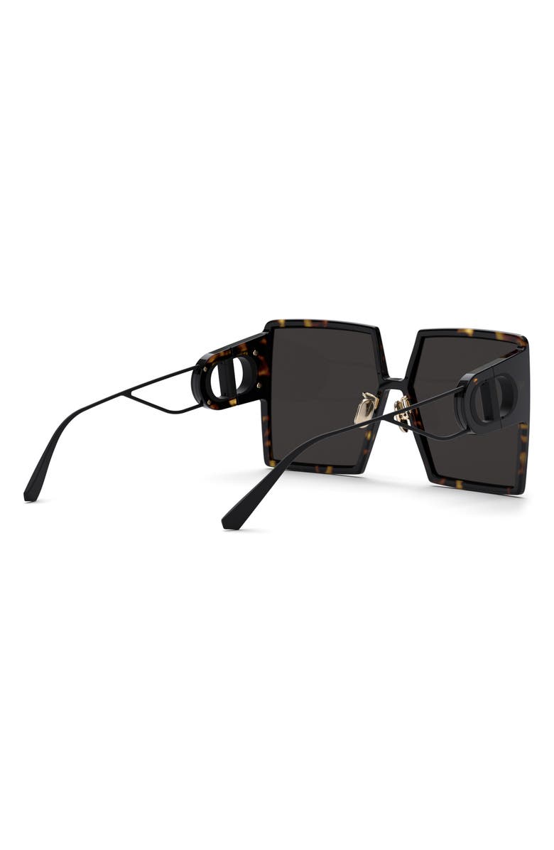 DIOR 30Montaigne SU 58mm Square Sunglasses, Alternate, color, Dark Havana / Smoke Mirror