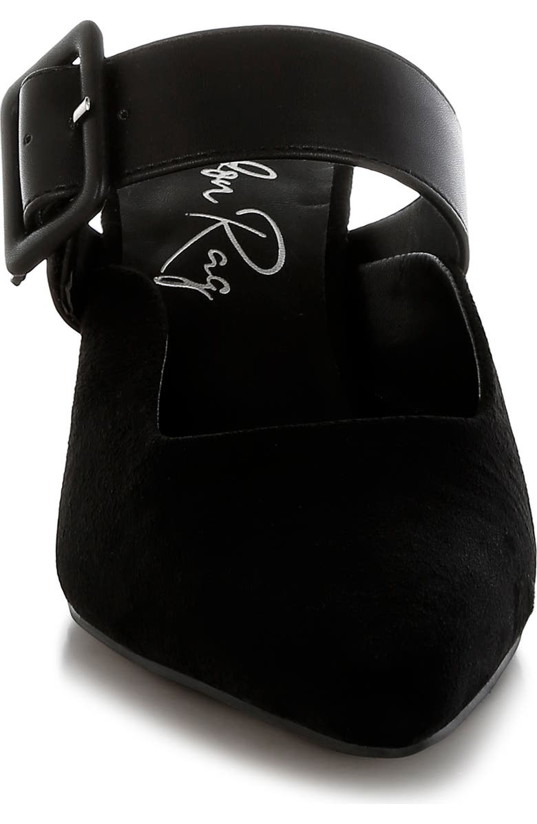 LONDON RAG Onagra Mule, Alternate, color, Black