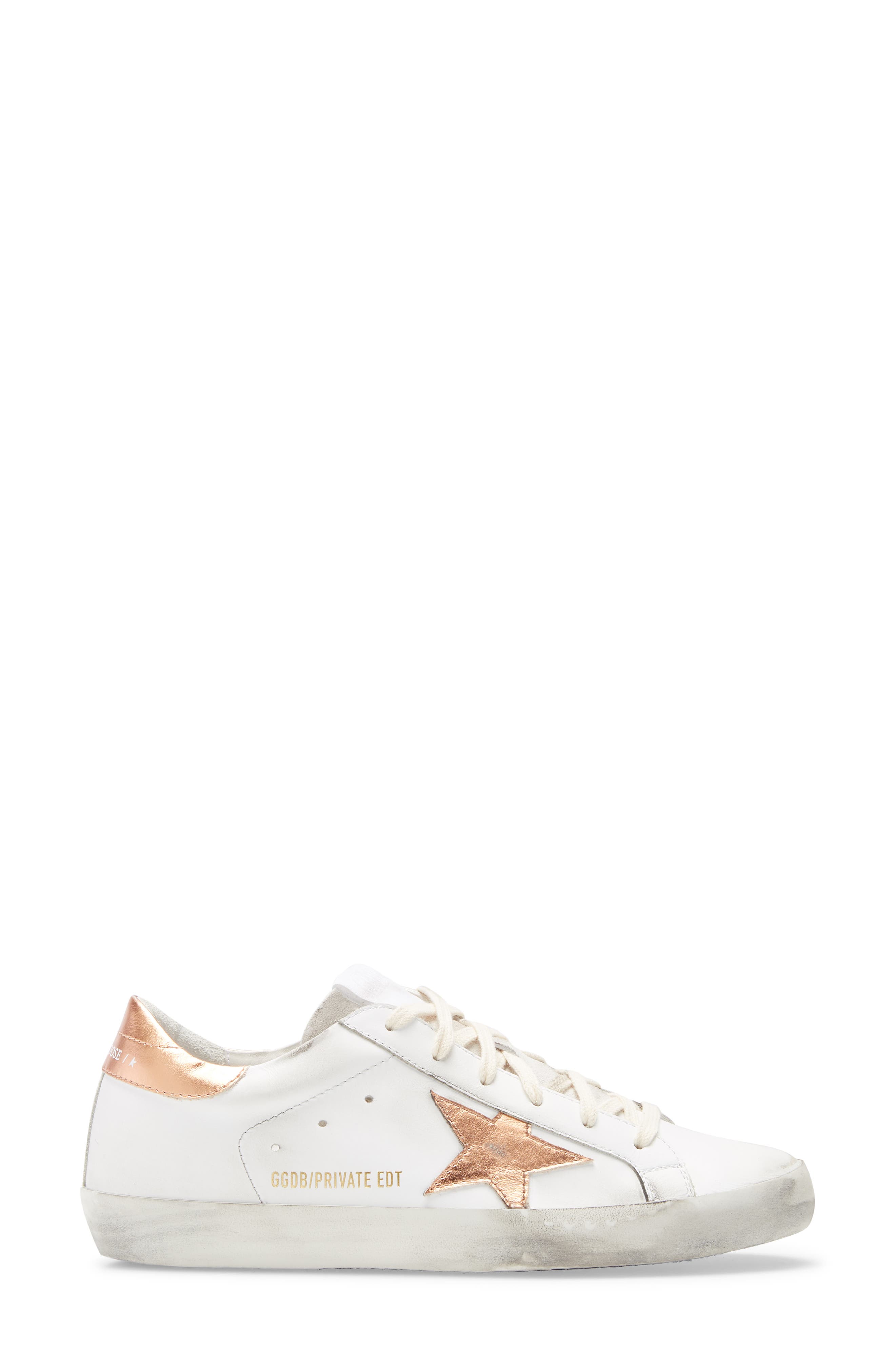 Golden Goose Super-Star Low Top Sneaker, Alternate, color, 