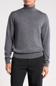 Nordstrom Washable Merino Wool Turtleneck Sweater
