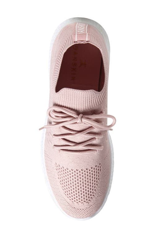 Danskin Free Knit Sneaker In Mauve