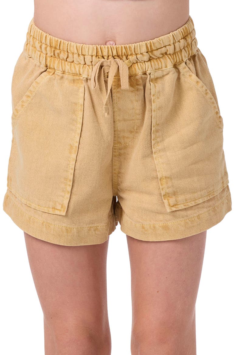 Kylas Denim Shorts, Main, color, WARM SAND