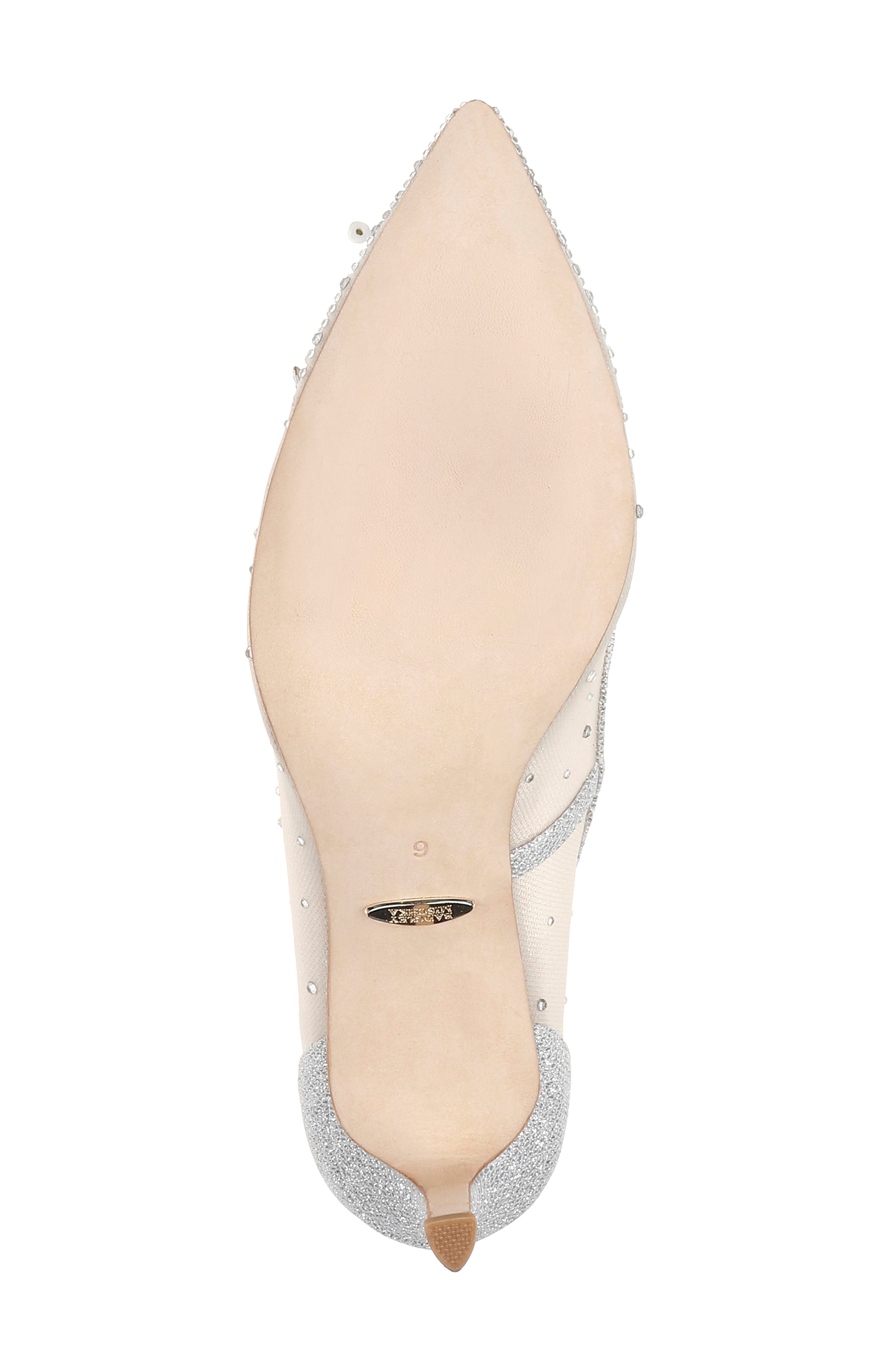 Badgley Mischka Collection Gilda Embellished Pointed Toe Pump, Alternate, color, 