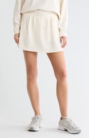 DKNY Jacquard Mixed Pleated Skort