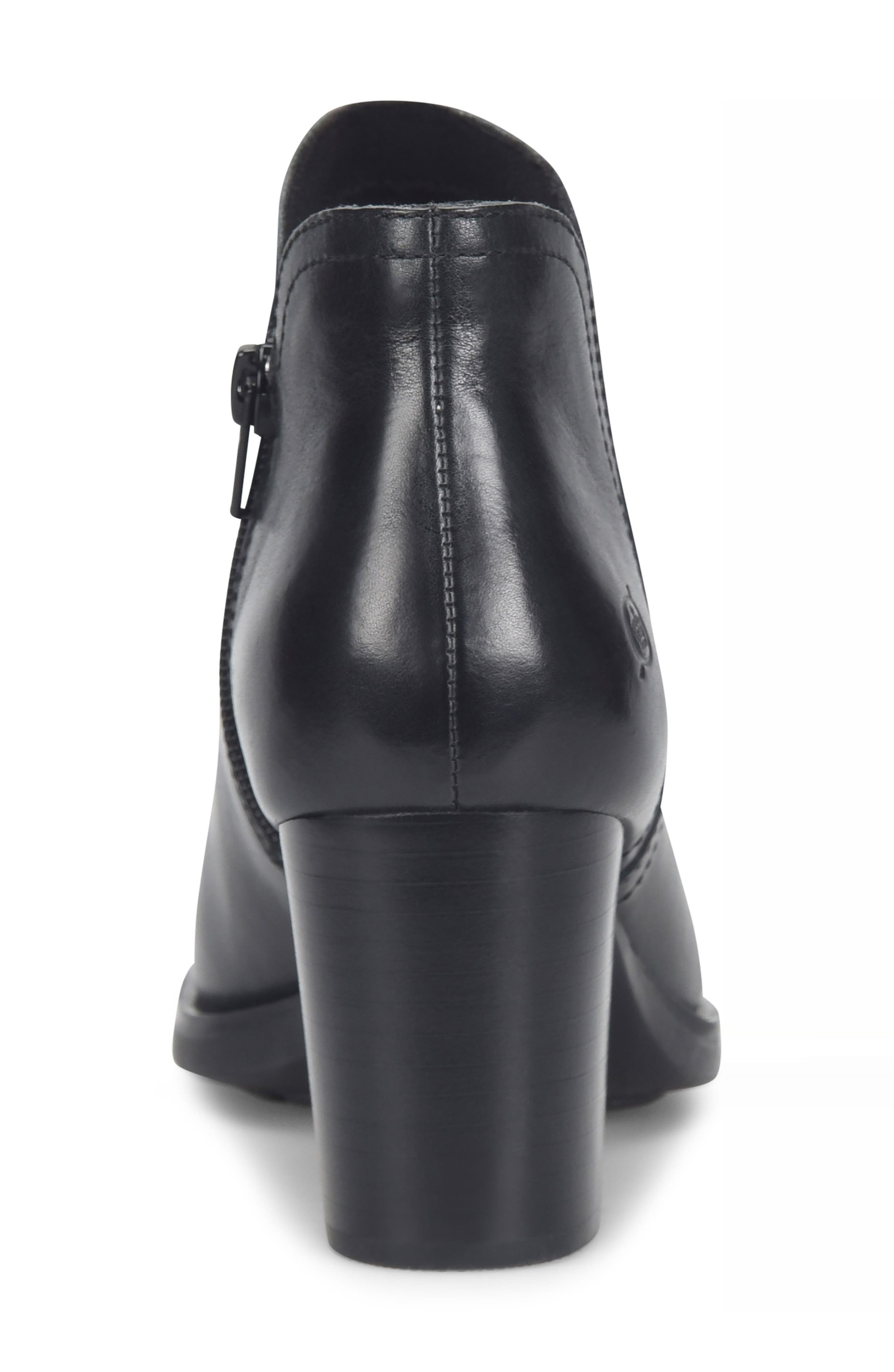 Børn Olivia Block Heel Zip Bootie, Alternate, color, 