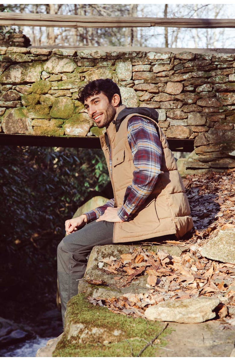 Mountain Khakis Pine Peak Down Vest, Alternate, color, Jackson Grey