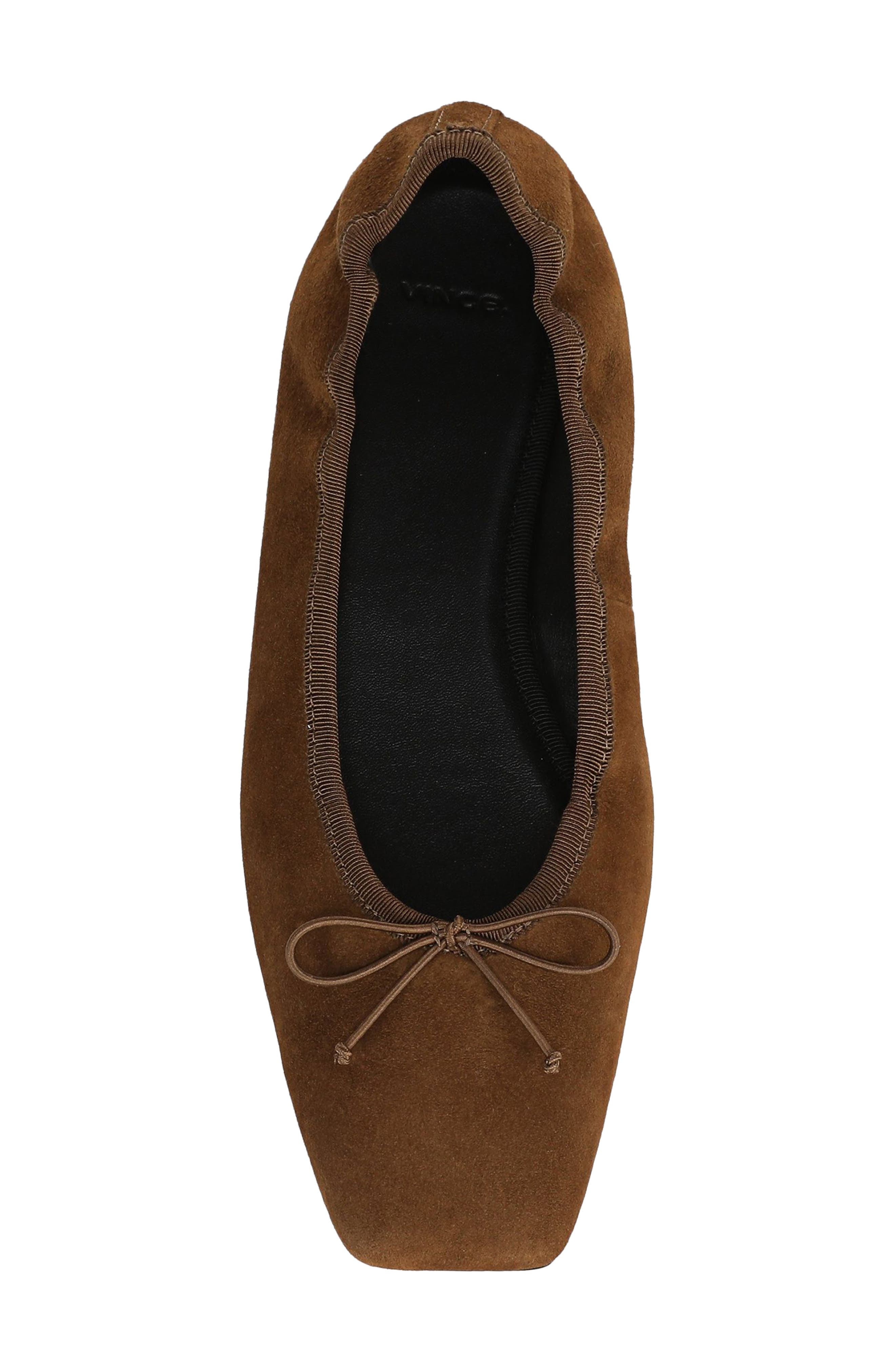 Vince Darla Ballet Flat, Alternate, color, Elmwood