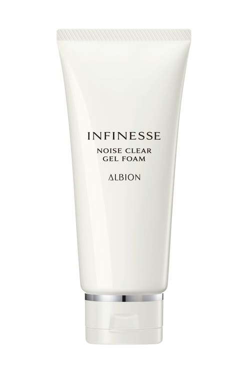Albion Infinesse Noise Clear Gel Foam In Clear