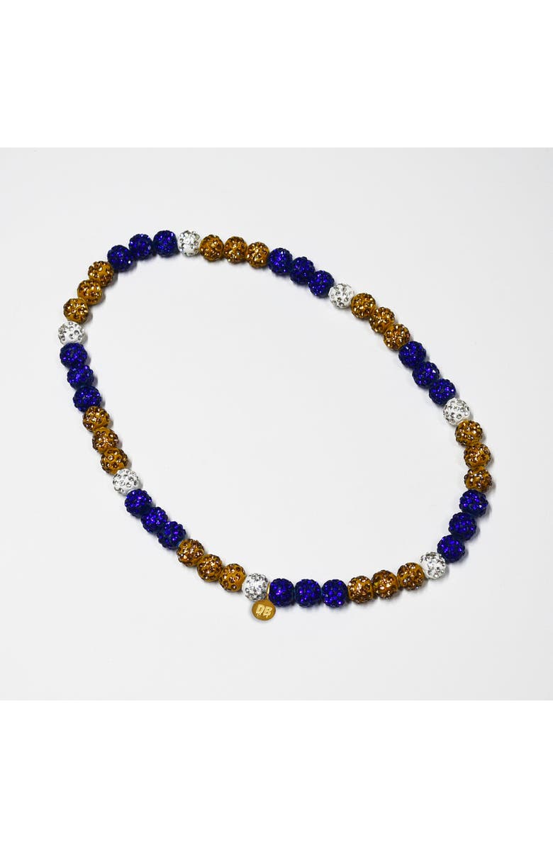 The Drip Bros Royal Drip Team Spirit Baseball and Sports Necklace, Main, color, Gold Adult