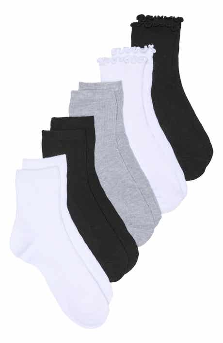 5-Pack Assorted Quarter Socks