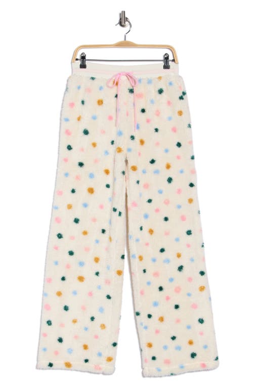 Honeydew Ice Breaker Fair Isle Faux Fur Pajama Pants In Multi