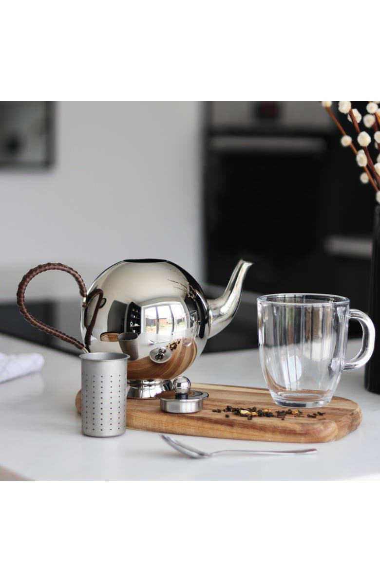 Nick Munro Spheres Tea Infuser Large Wicker Handle, Alternate, color, 