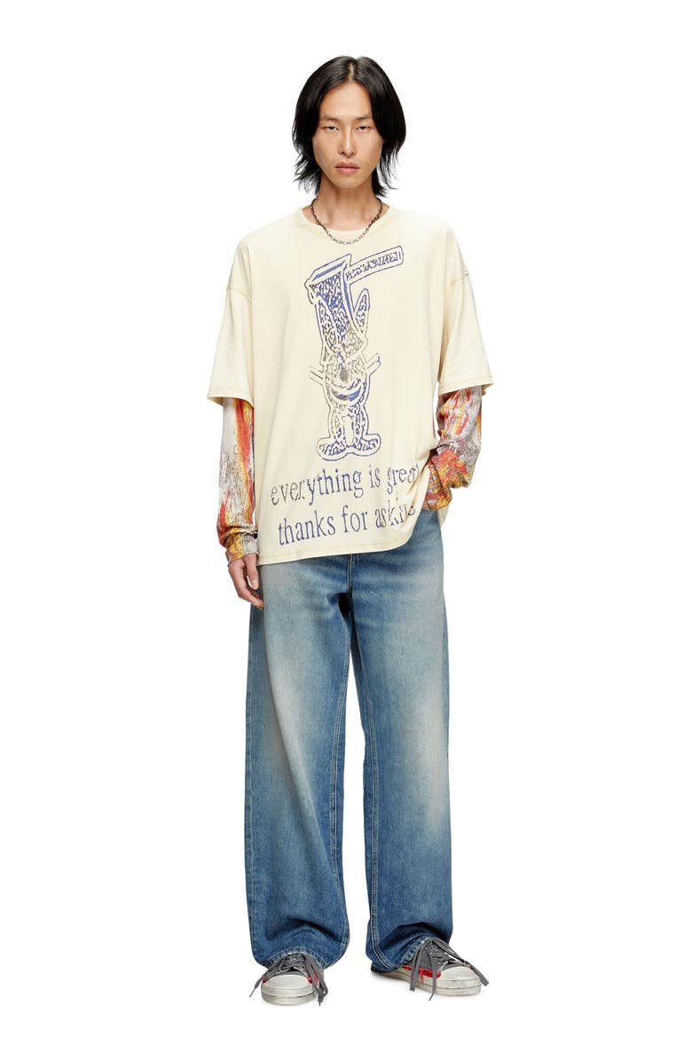 DIESEL<sup>®</sup> T-Boxt-DB Long Sleeve Graphic T-Shirt, Alternate, color, 