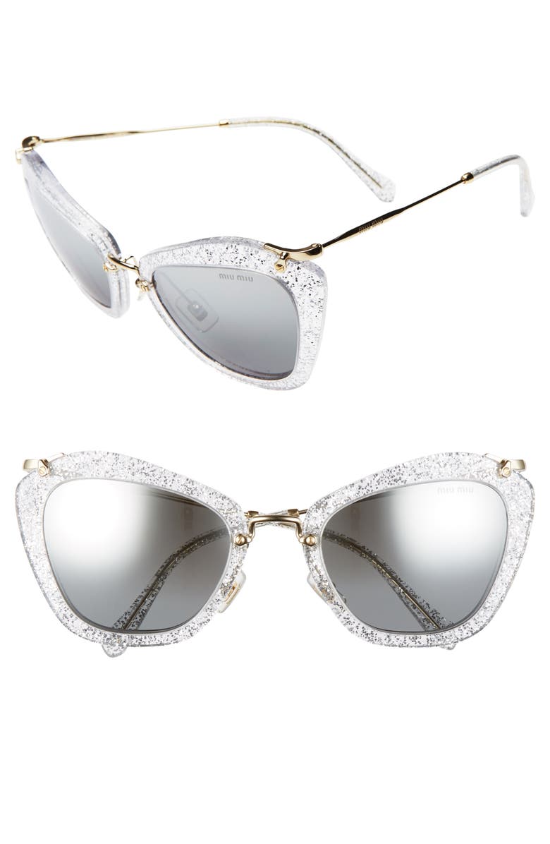 Miu Miu 55mm Sunglasses, Main, color,