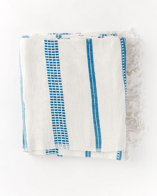 Creative Women Aden Cotton Tablecloth In Blue