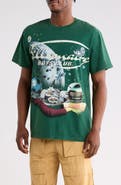 Billionaire Boys Club Asteroids Cotton Graphic T-Shirt