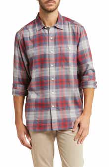 Tommy Bahama Lakeside Plaid Flannel Button-Up Shirt