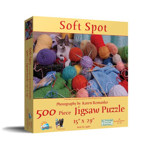 Soft Spot 500 piece Jigsaw Puzzle for Adults