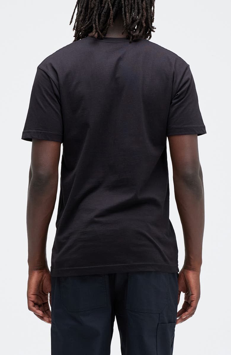 Stance Palm Slayer Cotton Graphic T-Shirt, Alternate, color, Black