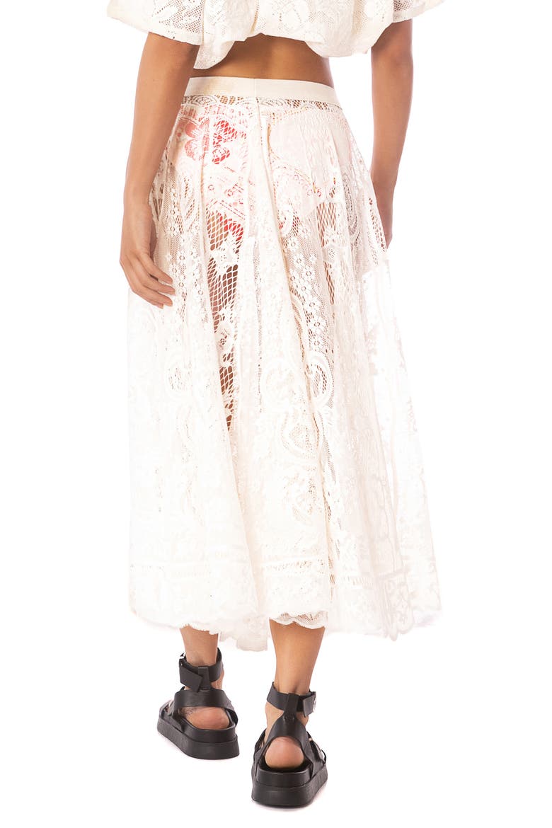 Blossom Whisper Open Knit Cover-Up Skirt, Alternate, color, OPEN BEIGE