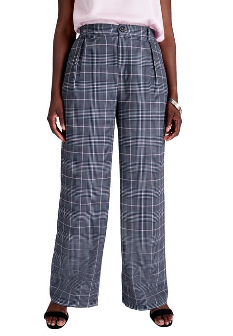 Bi-Stretch Wide Leg Pant (Plus Available)