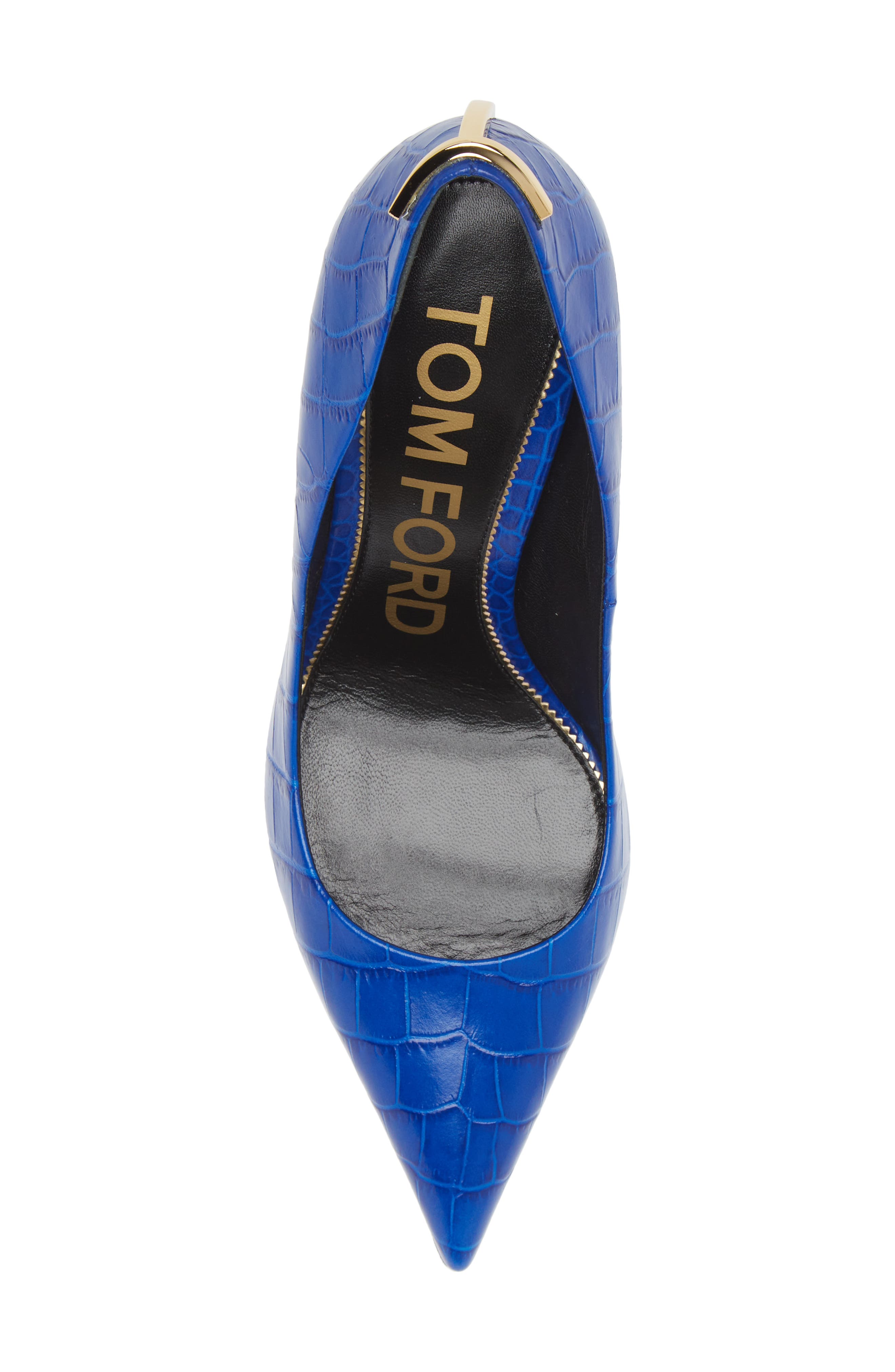 TOM FORD Iconic-T Pointed Toe Pump, Alternate, color, 