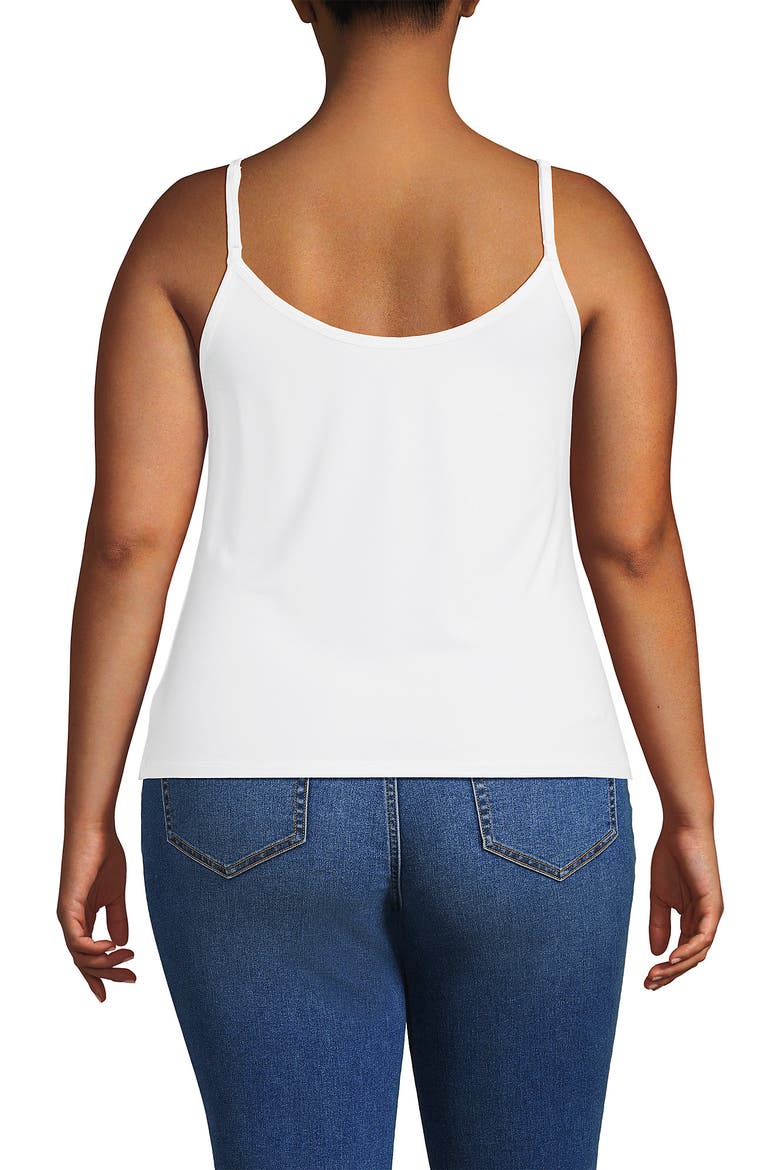 Cooling V-neck Camisole, Alternate, color, White