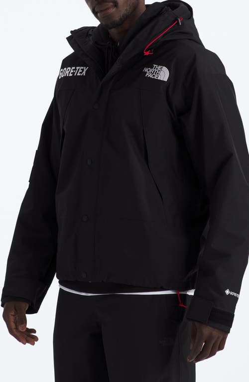 Shop The North Face Gore-tex® Waterproof Mountain Jacket In Tnf Black/tnf Black/tnf Red