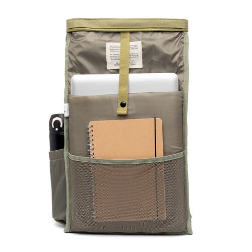 Lefrik Roll Mini Backpack In Green