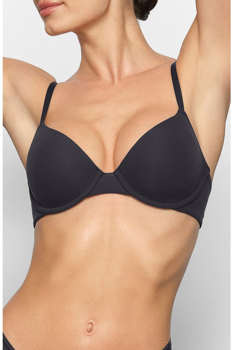Fits Everybody T-Shirt Bra, Main, color, ONYX
