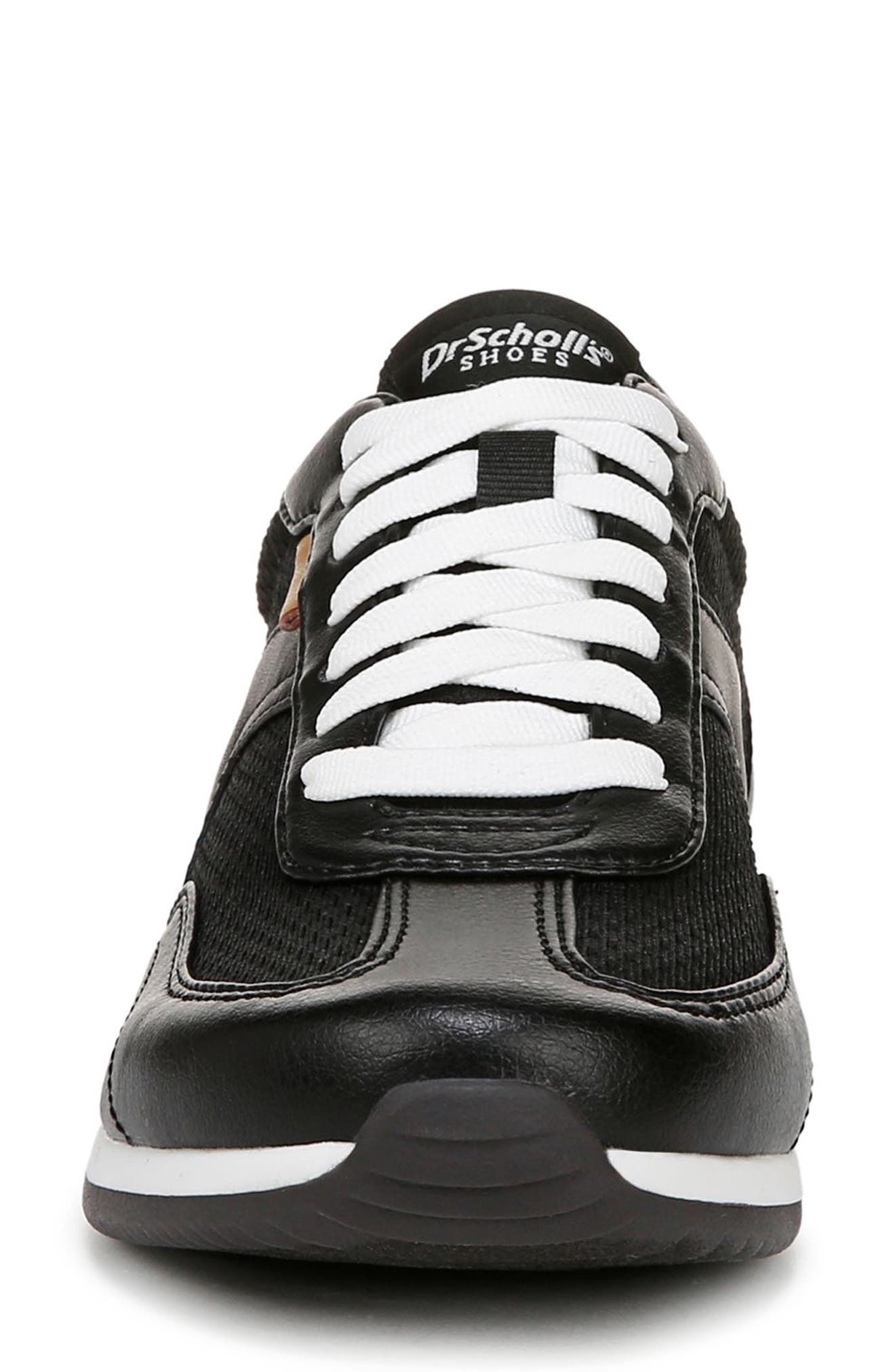 Dr. Scholl's Good Ol' Days Low Top Sneaker, Alternate, color, Black