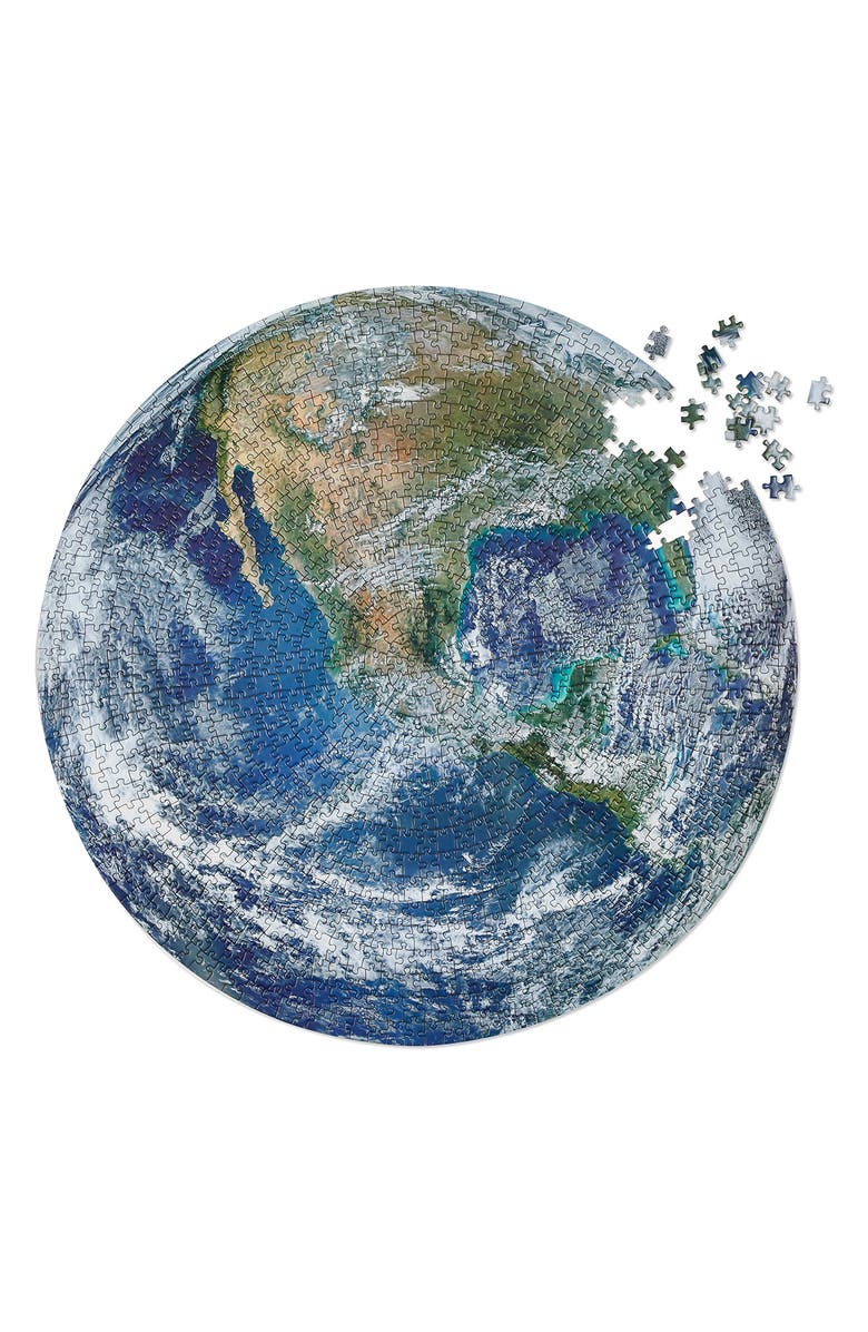 MoMA Design Store The Earth 1,000-Piece Jigsaw Puzzle, Alternate, color, 