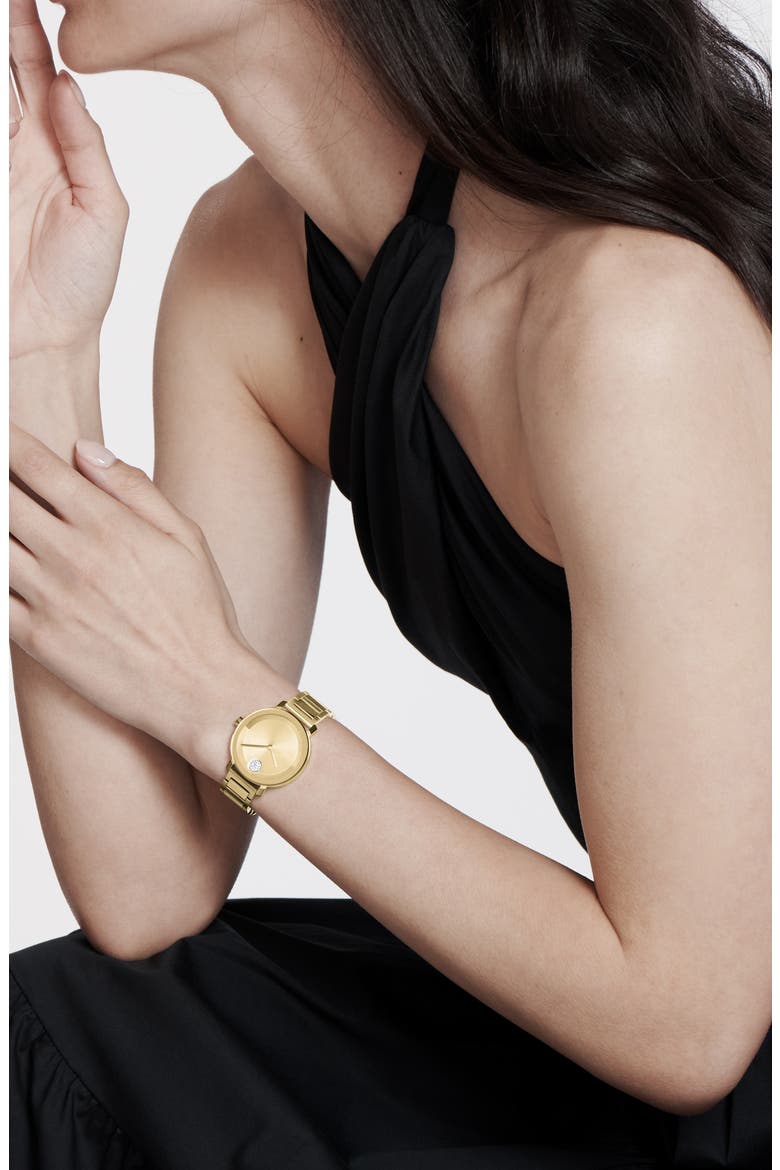 Bold Evolution 2.0 Bracelet Watch, 34mm, Alternate, color, GOLD