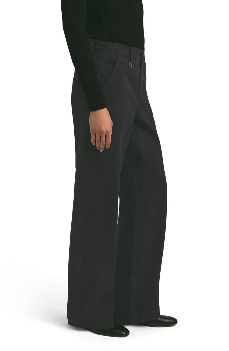 Favorite Daughter The Taylor Low Rise Wide Leg Trouser Jeans, Alternate, color, Norway