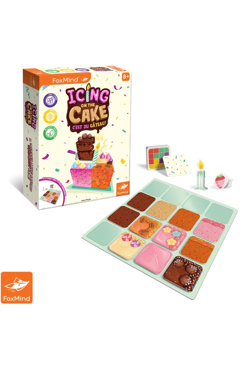 Games Icing On The Cake Family Food Themed Tile Laying Strategy Game, Alternate, color, Multicolored
