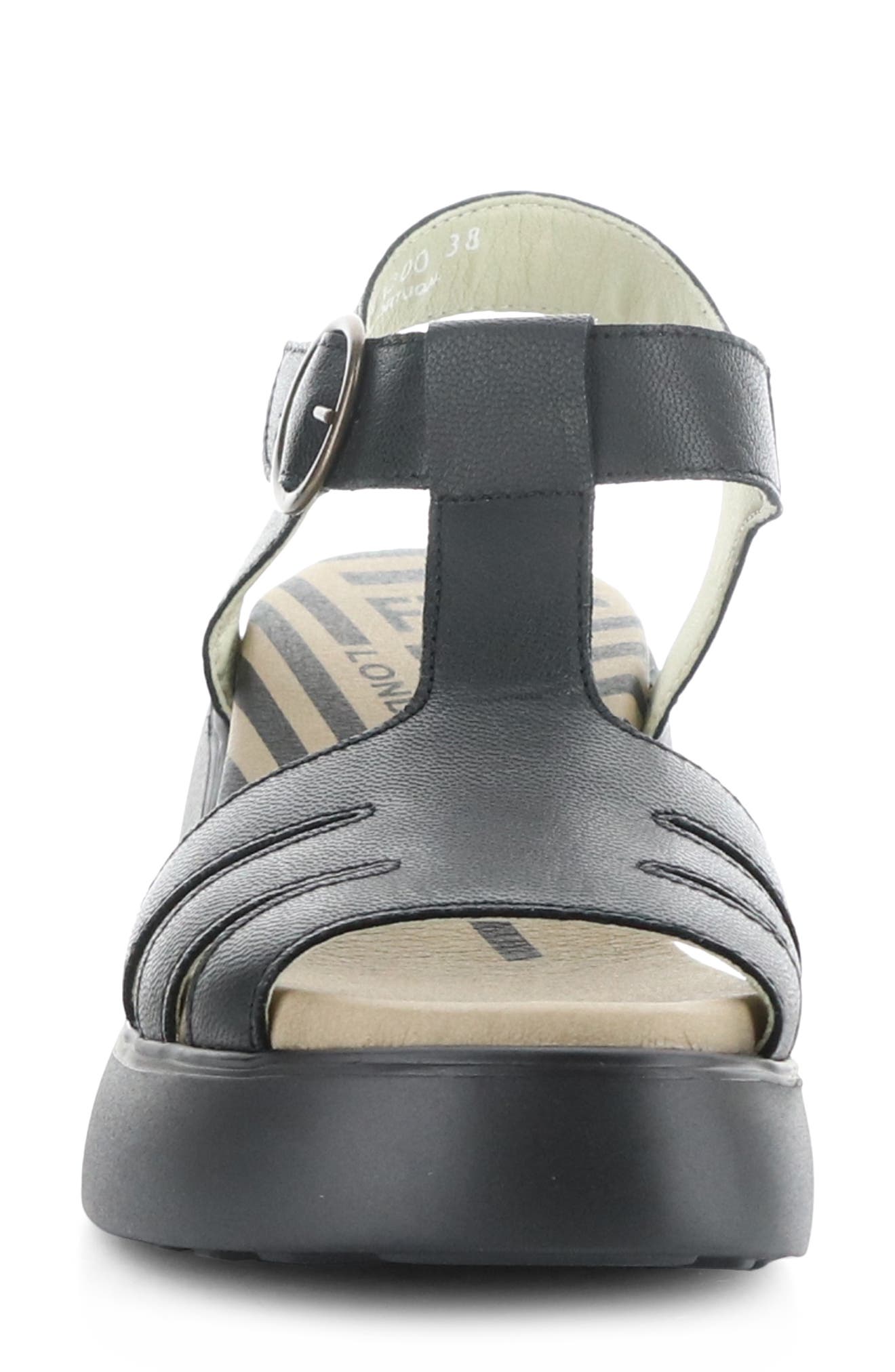 Fly London Duma Platform Wedge Sandal, Alternate, color, 