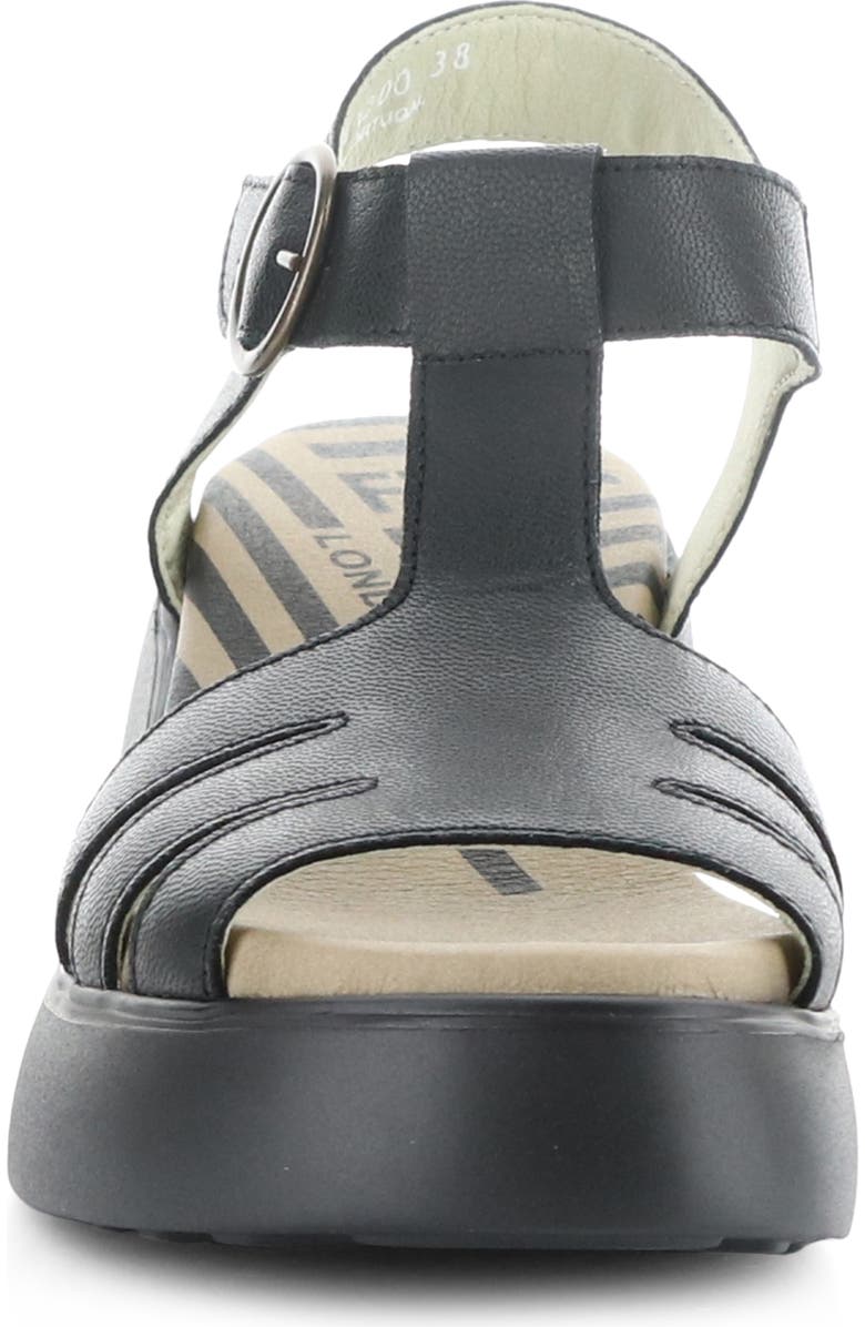 Fly London Duma Platform Wedge Sandal, Alternate, color,