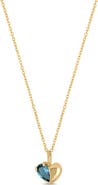Bony Levy 14K Gold Heart Pendant Necklace