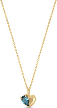 Bony Levy 14K Gold Heart Pendant Necklace