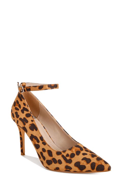 Dittany Pointed Toe Ankle Strap Pump
