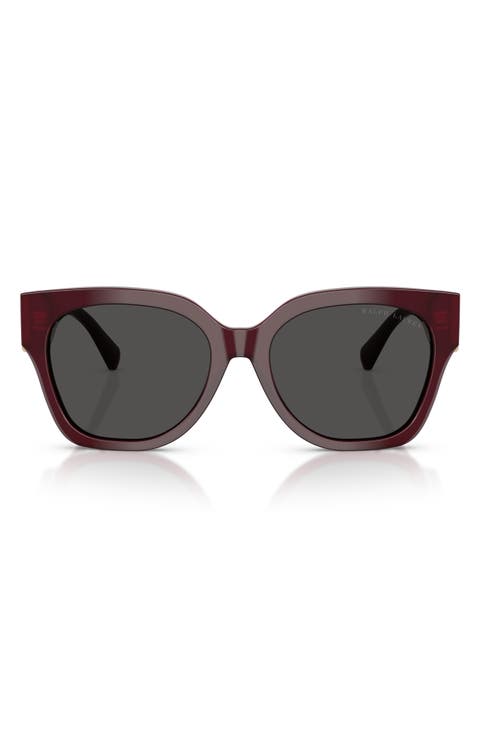 55mm Ricky Oversize Gradient Butterfly Sunglasses