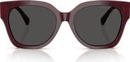 Ralph Lauren 55mm Ricky Oversize Gradient Butterfly Sunglasses