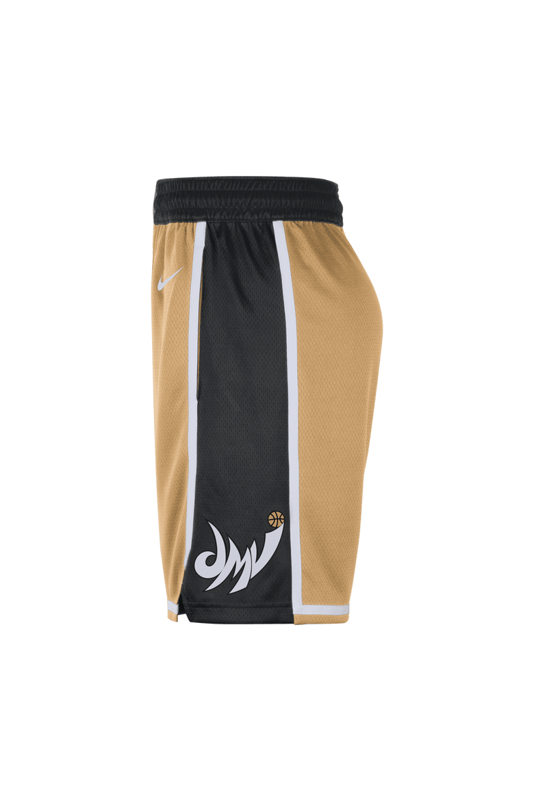 Men's Nike  Gold Washington Wizards 2025/26 City Edition Remix Dri-FIT Swingman Shorts, Alternate, color, Gold