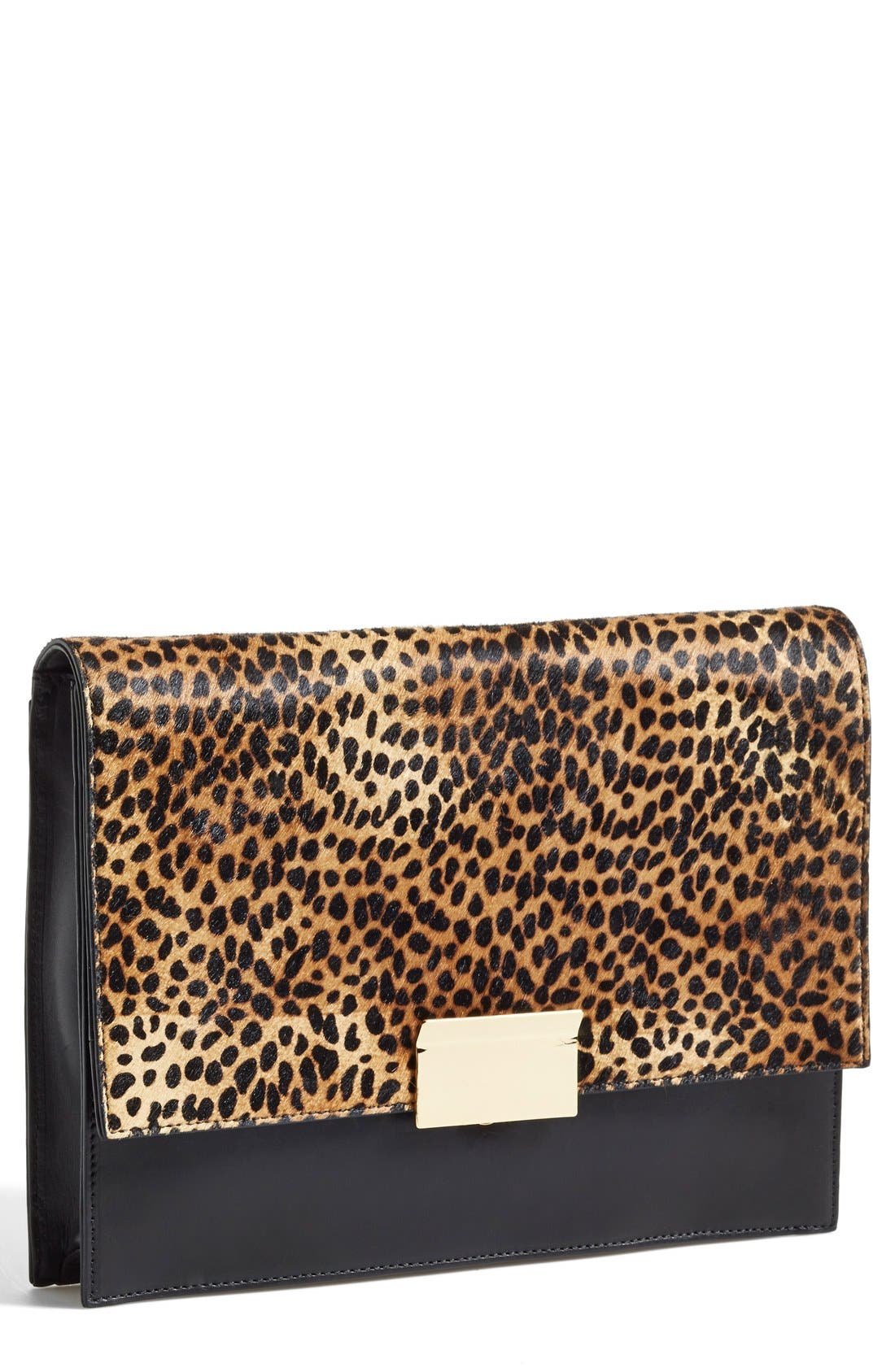 'Caleb ' Clutch, Main, color, LEOPARD COMBO
