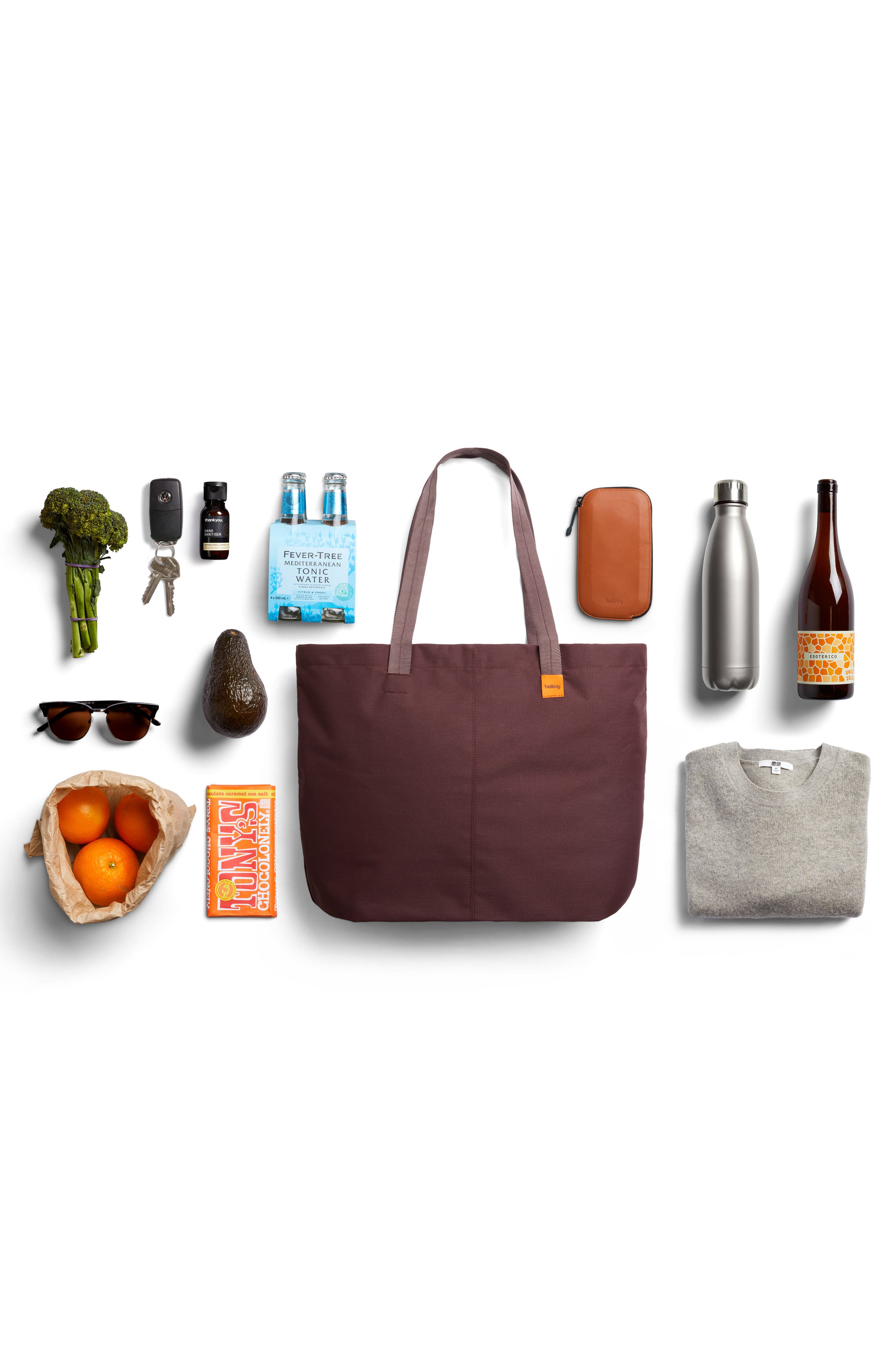 Market Tote Bag, Alternate, color, BURGUNDY