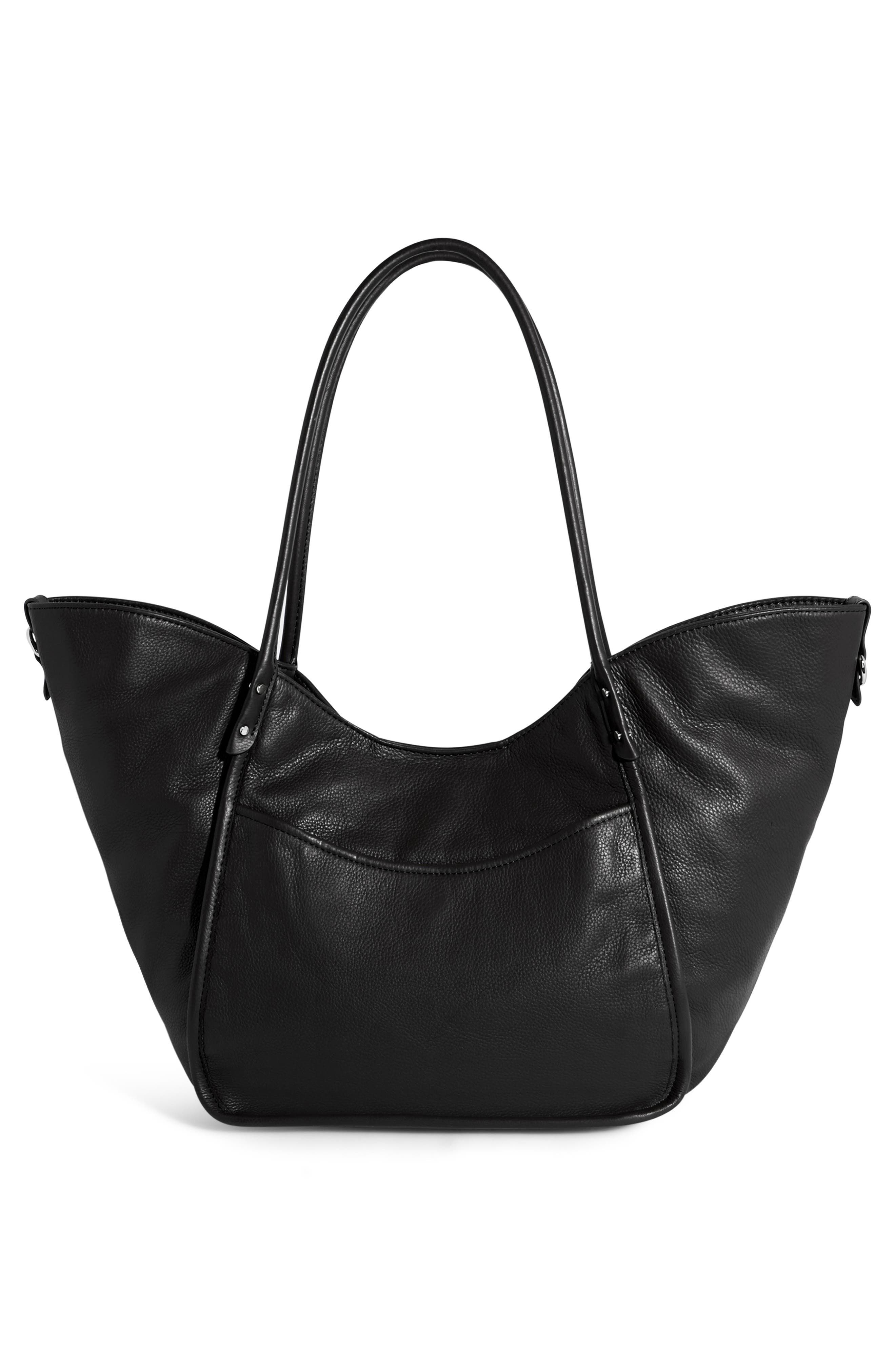 Lenny Tote, Alternate, color, BLACK