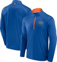 FANATICS Men's Fanatics Royal Florida Gators Fundamental Defender Quarter-Zip Jacket