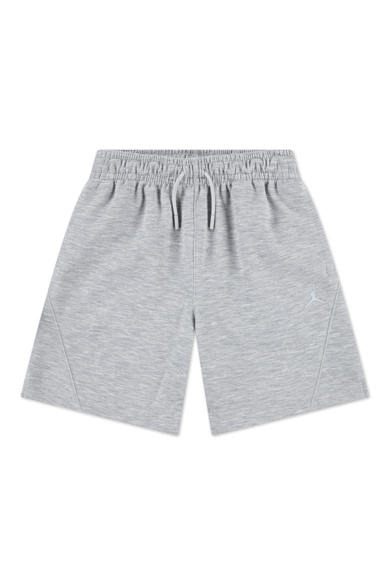 Kids' Dri-FIT MJ Core Drawstring Shorts, Main, color, LIGHT GRAY HEATHER