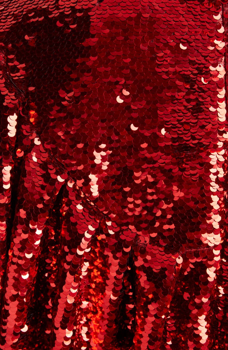 Simone Rocha Sequin Asymmetrical Bubble Dress, Alternate, color,