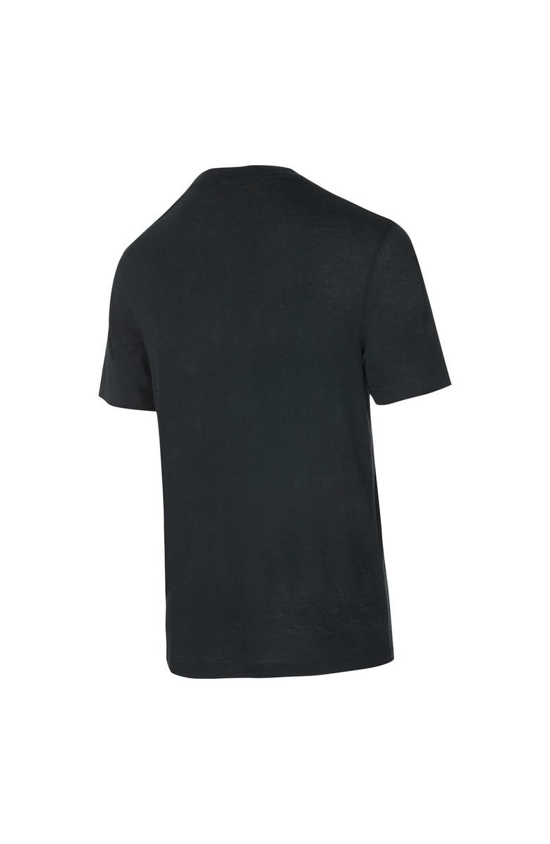 CONCEPTS SPORT Men's Concepts Sport Black/Gray Las Vegas Raiders Vector T-Shirt & Flannel Pants Sleep Set, Alternate, color, Black